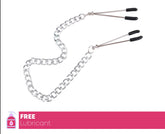 Nipple clamps Metal Darker At My Mercy Beaded Nipple Clamps Bondage Beads